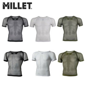 ミレー MILLET メンズ ドライナミック メッシュ ショートスリーブ MIV01566 半袖 アンダーシャツ 下着 スポーツ アウトドア 登山 キャンプ