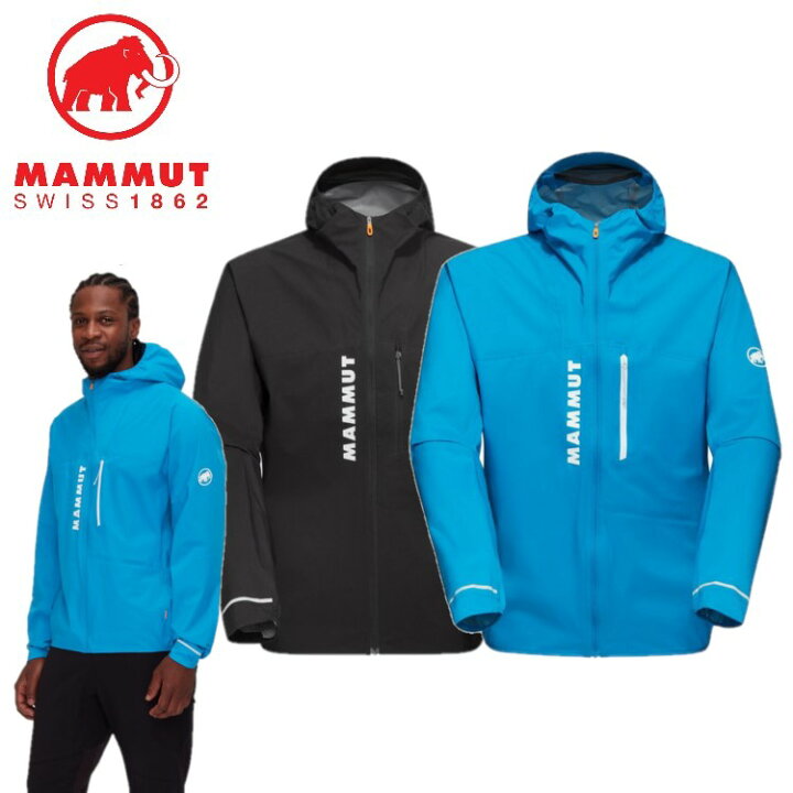 MAMMUT 中綿入りジャンパー 青 マムートPOLARTEC