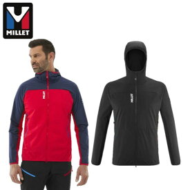 MILLET ミレーメンズトリロジー アイコン フーディMIV10184登山 アウトドア ソフトシェル