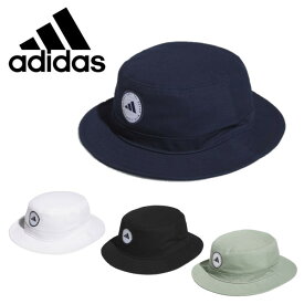 【全品ポイントUP中】 adidas GOLF アディダス ゴルフ メンズ レディース コットン バケットハット KOV63 帽子 フリーサイズ クラシック 綿100% ギフト プレゼント【お宝】