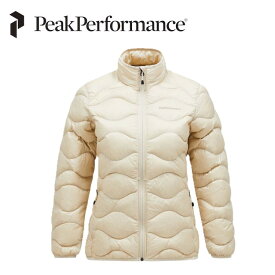 【全品ポイントUP中】 ピークパフォーマンス Peak Performance レディース Helium Down Jacket Women ヘリウム ダウン ジャケット G79809040 700フィルパワー 保温 超軽量 耐風 撥水 コンパクト収納 スキー ハイキング トレイル ゴルフ タウン アウターレイヤー