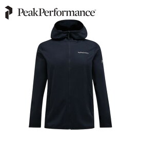 【全品ポイントUP中】 ピークパフォーマンス Peak Performance メンズ ライト ジップ フード G80288 フルジップ ミッドレイヤー パーカー フーディー フード付き