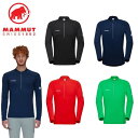 25春夏 MAMMUT メンズ Aenergy FL Half Zip Longsleeve AF Men 1016-01310長袖 ハーフジップ シャツ