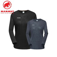 お薦め品 マムート MAMMUT レディース ツリーウール ファーストレイヤー ロングスリーブ アジアンフィッ…