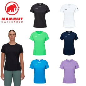 25春夏 マムート MAMMUT レディース Aenergy FL T-Shirt AF Women 1017-04990 半袖 シャツ 登山 アウトドア キャンプ クルーネック