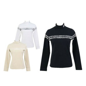 【全品ポイントUP中】 25秋冬 ニューバランス ゴルフ New balance Golf レディース ベア天竺裏フリース 長袖モックネック プルオーバー 5267506 ロンT トップス 裏起毛 発熱 保温