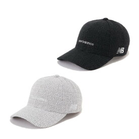 【全品ポイントUP中】 25秋冬 ニューバランス ゴルフ New balance Golf レディース ツイード 6パネルキャップ 5287510 帽子 吸汗速乾性 ベルクロ ギフト プレゼント