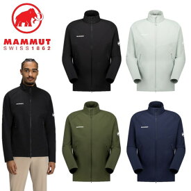 お薦め品 マムート MAMMUT メンズ マクン 2.0 ソフトシェル ジャケット アジアンフィット 1011-02610 撥水 登山 ハイキング アウトドア フルジップ ストレッチ