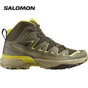 【25日限定抽選でPバック+マラソン期間中エントリーでP5倍】25秋冬 サロモン Salomon メンズ X ULTRA 360 EDGE MID GORE-TEX L47980200 ゴアテックス 防水 登山靴 ハイキング トレッキングシューズ ミドルカ