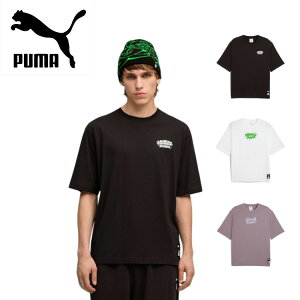 ���E�ߕi �v�[�} PUMA �����Y ���f�B�[�X (���j�Z�b�N�X) PUMA x RIPNDIP �{�N�V�[ �O���t�B�b�N ���� T�V���c 632413 �g�b�v�X