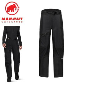 お薦め品 マムート MAMMUT レディース アイガー ノードワンド アドバンスド ハードシェル パンツ 1020-14040 バックカントリー アルパインクライミング 冬季登山