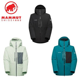 【全品ポイントUP中】 お薦め品 マムート MAMMUT メンズ ストーニー ハードシェル サーモ フーデッド ジャケット アジアンフィット 1010-31030 防水 スキー スノーボード アウトドア 登山