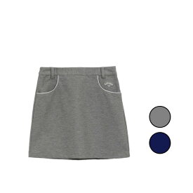 25秋冬 キャロウェイ CALLAWAY レディース 8WAYストレッチピケスカート c25228200 ボトム ミニスカート 膝上 ストレッチ 定番 撥水性