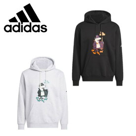 【全品ポイントUP中】 お薦め品 アディダス ゴルフ adidas GOLF メンズ チップ in NYC グラフィック パーカー kkr00 トップス フーディ プルオーバー ルーズフィット リラックス【お宝】