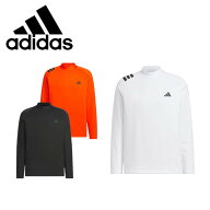 お薦め品 アディダス ゴルフ adidas GOLF メンズ COLD. RDYスリーストライプスLSモックシャツ jvv04 トッ…