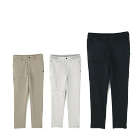 25秋冬 ニューバランス ゴルフ New balance Golf メンズ ストレッチ スウェット テーパード ロングパンツ 5236005 長ズボン ボトムス 軽量 防寒 保温 裏起毛 フリース