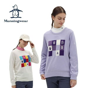25�H�~ �}���V���O�E�F�A Munsingwear ���f�B�[�X �u���b�L���O�W���J�[�h�N���[�l�b�N�Z�[�^�[ MG5FST81L �g�b�v�X �j�b�g ��􂢉� �X�g���b�` ���M�����[�V���G�b�g