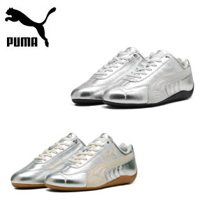 �y�S�i�|�C���gUP���z 26�t�� �v�[�} PUMA ���f�B�[�X SPEEDCAT SILVER WNS �X�s�[�h�L���b�g �V���o�[ 406881 �X�j�[�J�[ �C �V���[�Y �{�v ���[�J�b�g ���U�[
