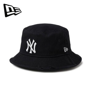 26�t�� �j���[�G�� NEW ERA �����Y ���f�B�[�X (���j�Z�b�N�X) �o�P�b�g01 MLB Damaged Denim �j���[���[�N�E�����L�[�X �u���b�N 14744774 �X�q �n�b�g