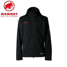26春夏 マムート MAMMUT メンズ アルティメット 8 ソフトシェル フーデッド ジャケット アジアンフィット クラシック 1011-03060 限定 クラシックシリーズ パーカー 防風 撥水