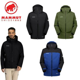 26春夏 マムート MAMMUT メンズ アルパイン ガイド ハードシェル フーデッド ジャケット アジアンフィット 1010-31331 防水 ゴアテックス GORE-TEX パーカー フード付き ハードシェル