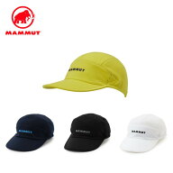 26春夏 マムート MAMMUT メンズ レディース (ユニセックス) QD トレイルランニング キャップ アジアンフ…