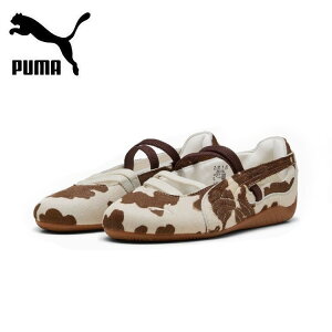 ���E�ߕi �v�[�} PUMA ���f�B�[�X �E�B�����Y SPEEDCAT BALLET COW �X�s�[�h�L���b�g �o���G �J�E �X�j�[�J�[ 407787 �o���G ���� �o���[�V���[�Y �C �T���_�� ���v ���U�[