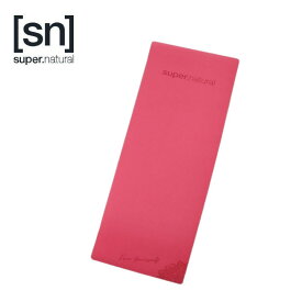 26秋冬 [sn] super.natural(エスエヌ スーパーナチュラル) ユニセックス(メンズ レディース) SN TPE YGOA MAT TPE ヨガマット 6mm sngj10025 軽量 クッション性 TPE素材