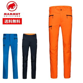 【20日限定抽選で100%Pバック+エントリーで5倍】MAMMUT マムート メンズ Eisfeld Light SO Pants Men 1021-00650 アウトドア ソフトシェルパンツ【お宝】