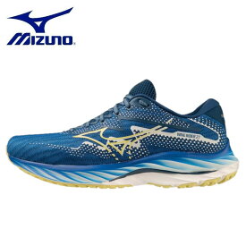 【5日と10日は抽選でP100％バック＆P10倍】MIZUNO ミズノ ユニセックス ウエーブライダー27(ランニング) J1GC2362 クッション性 安定性 反発性 軽量 アムステルダムマラソン シューズ 靴