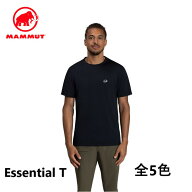 26春夏 MAMMUT マムート メンズ Mammut Essential T-Shirt AF Men 1017-05080 半袖 Tシャツ 吸汗速乾