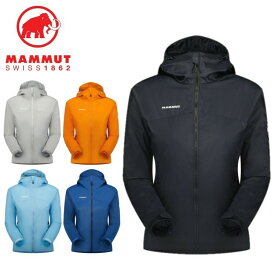 24春夏 MAMMUT マムート レディース Glider 2.0 WB Hooded Jacket AF Women 1012-00640 ウィンドブレーカー 撥水 ジャケット パーカー フード