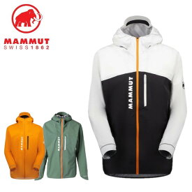 【25日限定抽選でPバック+5倍】24春夏 MAMMUT マムート メンズ Aenergy TR HS Hooded Jacket AF Men 1010-29980 防水 軽量 ハードシェル パッカブル パーカー フード