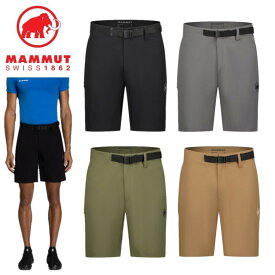 【25日限定抽選でPバック+5倍】24春夏 MAMMUT マムート メンズ Trekkers 3.0 Shorts AF Men 1023-00473 ハーフパンツ ショートパンツ アウトドア 登山 キャンプ ストレッチ