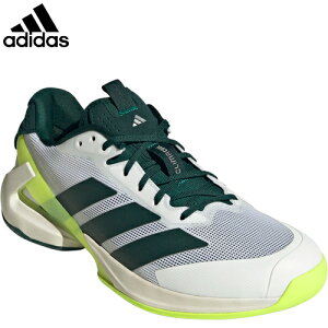 ■送料無料■【adidas】アディダス JR2714 アディゼロ ウーバーソニック 5 テニス / adizero Ubersonic 5 Tennis 【フットウェアホワイト/オーロラアイビー/ルシッドレモン】[テニス/オールコート/軽量/