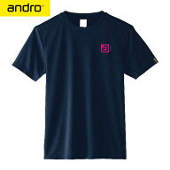 【andro】アンドロ 300023040 アンドロ ナパTシャツ アルファ2 [ネイビー×ピンク]男女兼用(ヨーロッパサ…