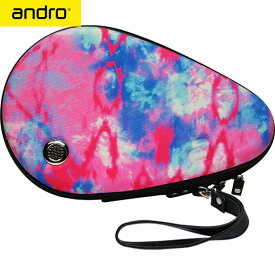 ★在庫あり即納★★特価/在庫処分40％OFFセール★【andro】アンドロ 410023005 アンドロ フルデザインハードケース [BCブルー×ピンク]【卓球用品】卓球用ケース/ラケットケース/バッグ 【RCP】