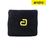 ★在庫あり即納★【andro】アンドロ 560023002001 リストバンド アンドロ 3[ブラック×イエロー]【卓球用…