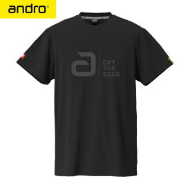 ★在庫あり即納★【andro】アンドロ 300023071 アンドロ ナパTシャツ デオ CI[ブラック×ブラック]男女兼用(ヨーロッパサイズ)【卓球用品】ゲームシャツ/卓球ユニフォーム※注意※ヨーロッパ男女兼用サイズ※詳細はサイズ表参照【RCP】
