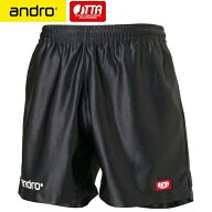 ★在庫あり即納★【andro】アンドロ 315700 STショーツ [ブラック]男女兼用(ヨーロッパサイズ)ド定番のシ…