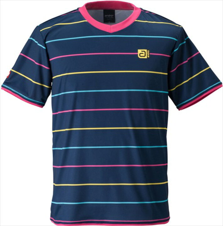 楽天市場 即納 あす楽 送料無料 特価 在庫処分50 Off 半額セール Andro アンドロ ルミナス ネイビー ピンク 男女兼用 ヨーロッパサイズ 卓球用品 ゲームシャツ 卓球ユニフォーム 注意 ヨーロッパ男女兼用サイズ 詳細はサイズ表参照 Rcp トラン