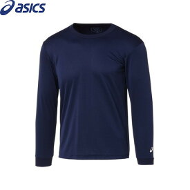 【asics】アシックス 2063A227-400 ロングスリーブトップ[ピーコート][バスケットボール/長袖/長そで/ロングTシャツ/ユニセックス/トップス/練習着/バスケTシャツ/バスケットボールウエア/部活動/チーム]【RCP】