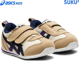 ݌ɂ葦[yasicszAVbNX 1144A235-200  AC_z BABY 4[x[W×lCr[(BEIGE/NAVY) 13.0cm`15.5cm][qǂ/q/C//XNXN/xr[V[Y/Xj[J[/[