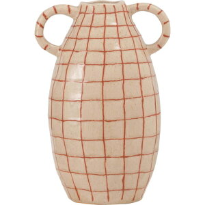 ★メーカー直送品 ●東谷●AZUMAYA CLY-76BE フラワーベース【ベージュ】(キャンセル不可/※代金引換不可※事前銀行振込orカード決済のみ)[花瓶/花びん/陶器/艶/生花/枝物/卓上/床置き/和モダン/