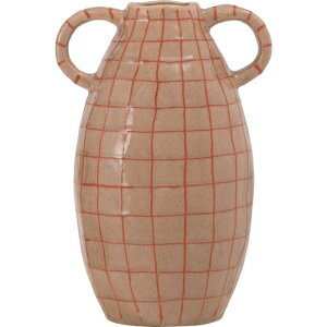 ★メーカー直送品 ●東谷●AZUMAYA CLY-76BR フラワーベース【ブラウン】(キャンセル不可/※代金引換不可※事前銀行振込orカード決済のみ)[花瓶/花びん/陶器/艶/生花/枝物/卓上/床置き/和モダン/