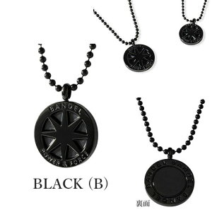 BANDELof TTN TITANIUM `^ Necklace 65cm[ubN/S[h/Vo[][Regular][Large][lbNX/X|[cANZT[/`^f/YfB[X/v[g//BLACK/