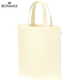 【BONMAX】ボンマックス MA9003-1 A4コットンバッグ[ナチュラル][バッグ/トートバッグ/エコバッグ/A4サイズ/普段使い/ナチュラル/デイリー/コットン]【RCP】