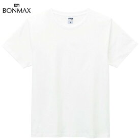 【BONMAX】ボンマックス MS1141-115 5.3オンス ユーロTシャツ[オフホワイト][Tシャツ/半袖/半そで/クルーネック/カジュアル/トレーニング/練習/部活/クラブ/マルチスポーツ]【RCP】