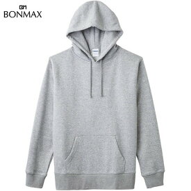 ■送料無料■【BONMAX】ボンマックス MS2121-2 10オンス フレンチテリー プルオーバーパーカ[モクグレー][パーカー/フーディ/カジュアル/アウター/ベーシック/フード二枚重ね/裏起毛]【RCP】