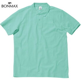 【BONMAX】ボンマックス MS3113-27 CVC鹿の子ドライポロシャツ[ミントグリーン][ポロシャツ/カジュアル/スポーツ/半そで/半袖]【RCP】